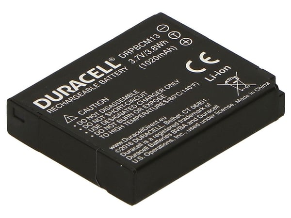 Duracell DRPBCM13, 1020 mAh, 3,7 V, Litium-Ion (Li-Ion)