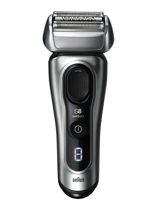 Braun Series 8 8567cc parranajokone 4+1 ajopäätä, musta/hopea
