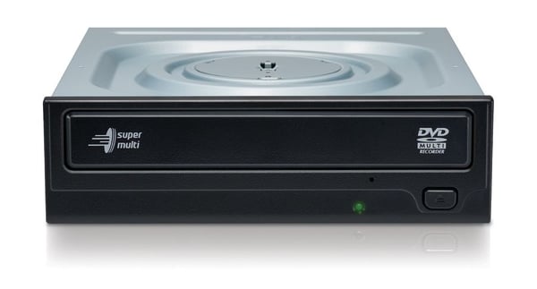 Hitachi-LG GH24NSD6 DVD-brenner 24x/24x/5x SATA, svart 5,25"