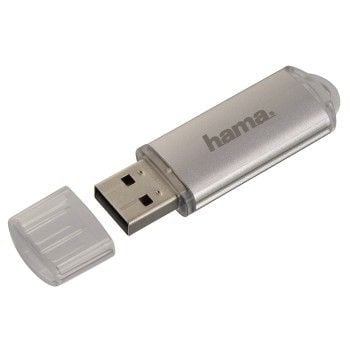 Hama Laeta FlashPen, USB 2.0, 128GB, 128 GB, USB A-tyyppi, 2.0, 10 MB/s, Suojus, Hopea