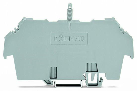 Wago 709-167, Klemmedeksel, Grå, 8 mm, 133 mm, 73 mm, 16,167 g