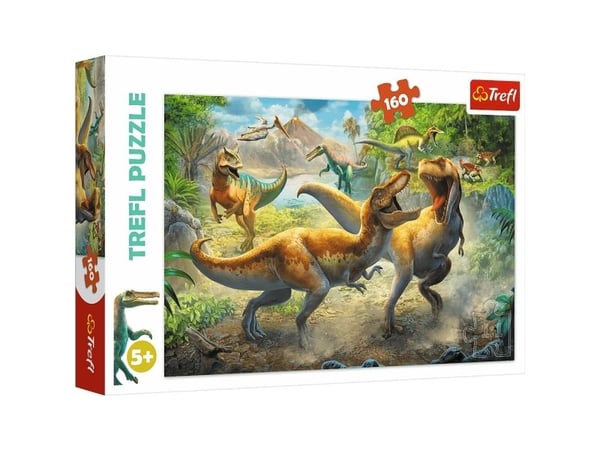Trefl-puslespill, 160 deler - Fighting Tyrannosaurs (GXP-645423)