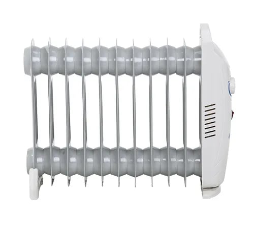 Mesko Home MS 7806, Öljysähkölämmitin, Öljy, Öljy, Sisätila, Lattia, Valkoinen