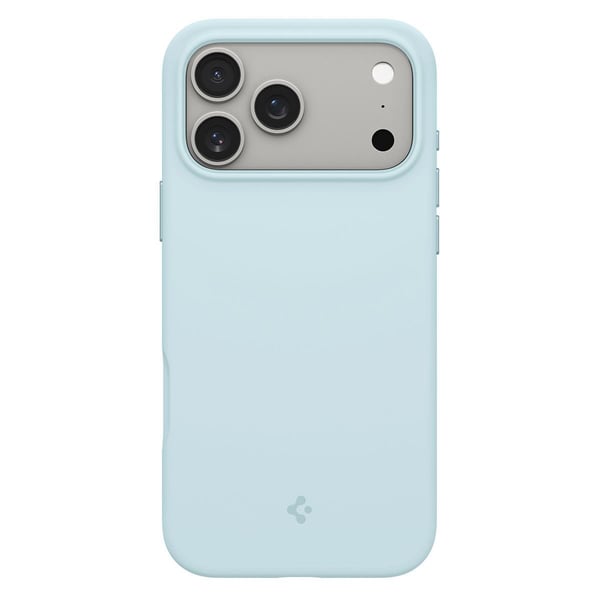 Spigen Silicone Fit (MagFit), Etui, Apple, iPhone 17 Pro Max, 17,5 cm (6.9"), Lyseblå