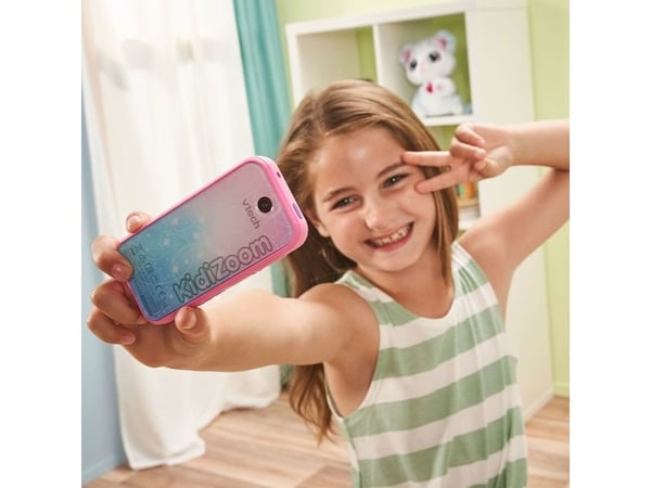 VTech KidiZoom Snap Touch pink, Smartphone för barn, 6 År, 130 g, Rosa