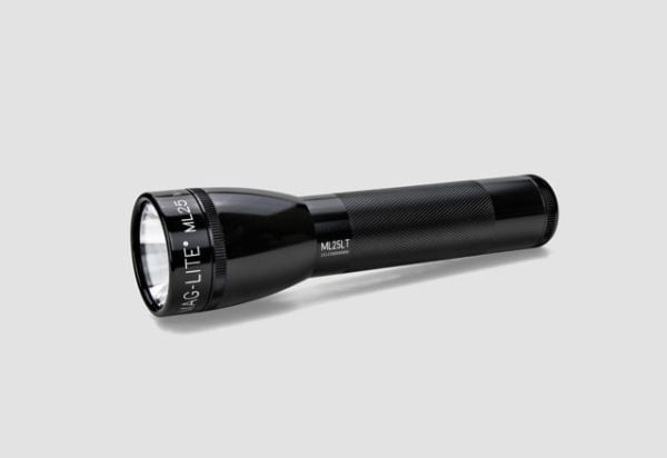 Maglite ML25LT, Käsikokoinen taskulamppu, Musta, Alumiini, Rotaatio, 1 m, IPX4