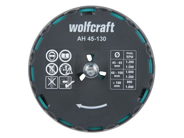 wolfcraft GmbH 5977000, Pora, Pyöreä poranterä, Oikea kierto, Kipsilevy, vaneri, havupuu, paneeli, 8,5 mm, 3 cm