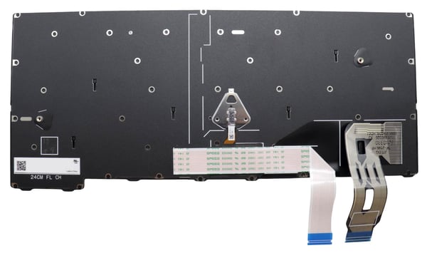 Sunrex - Ersättningstangentbord för bärbar dator - med Trackpoint - bakgrundsbelyst - QWERTY - engelska - svart - FRU - för ThinkPad L14 Gen 5; L14...