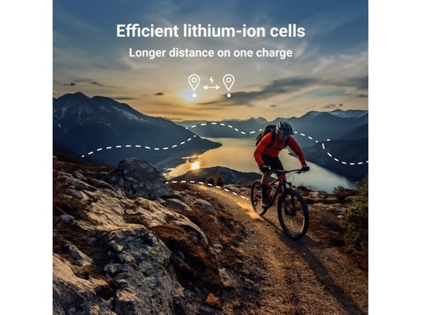 Green Cell EBIKEGCF07 sähköpyörän akku 36 V 11,6 Ah, Zündapp/Telefunken