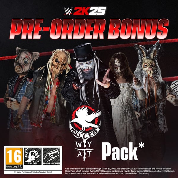 2K WWE 2K25 Xbox-spel för Xbox One/Xbox Series X, flerspelarläge, fysisk version