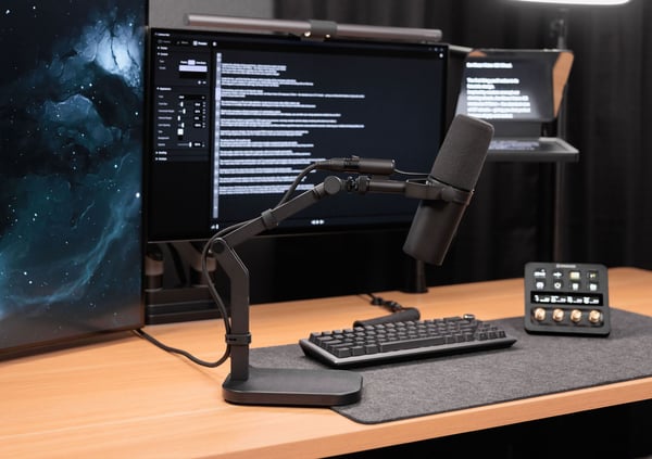 Kuulokkeet Elgato Mikrofonivarsi | Wave Desk Stand | Black