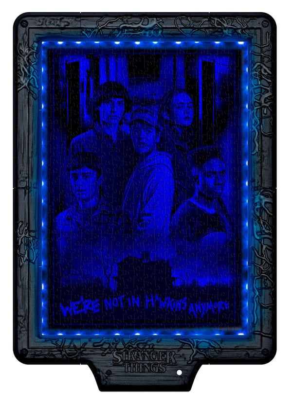 Clementoni Puslespil Stranger Things - Demogorgon - Metamorphic art collection 520 brikker