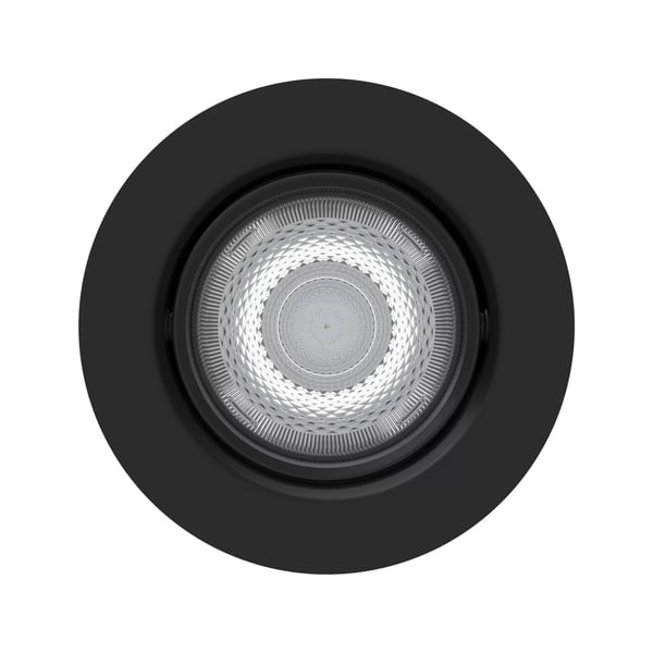 Philips Toiminnollinen Planet upotettava valaisin, Syvennysspottivalo, Ei vaihdettavissa oleva hehkulamppu, LED, 2700 K, 500 lm, Musta