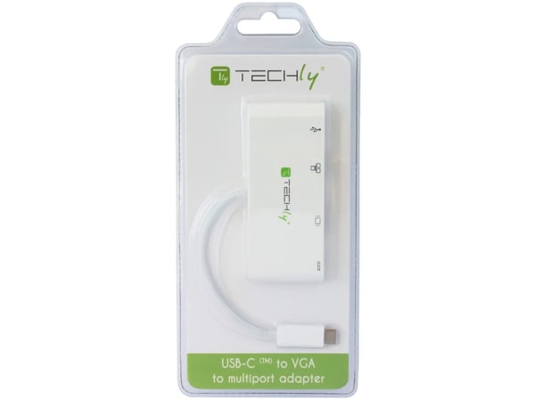 Techly IADAP USB31-DOCK2, USB C, Valkoinen, RJ-45, USB 3.2 Gen 1 (3.1 Gen 1) Type-A, USB 3.2 Gen 1 (3.1 Gen 1) Type-C, VGA, CE, RoHS, 1920 x 1200 p... Techly IADAP USB31-DOCK2, USB C, Valkoinen, RJ-45, USB 3.2 Gen 1 (3.1 Gen 1) Type-A, USB 3.2 Gen 1 (3.1 Gen 1) Type-C, VGA, CE, RoHS, 1920 x 1200 p...