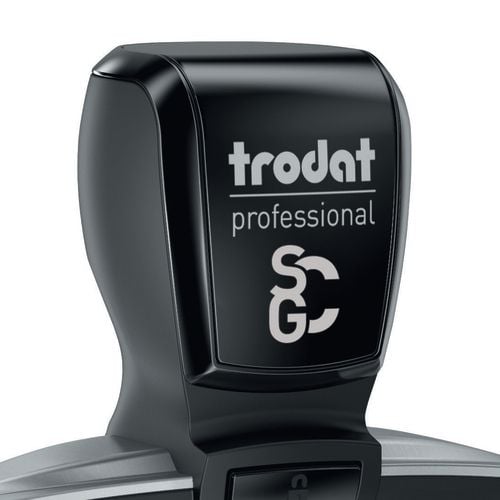 Trodat 55510, Tuottaa itse musteen, Numeroleima, Terästä, 50 x 5 mm, Musta, Ruostumaton teräs, Metalli