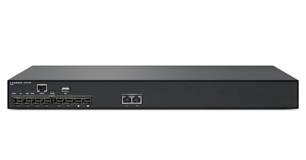 LANCOM XS-5110F - Switch - L3 - Hanterad - 8 x 1 Gigabit / 10 Gigabit SFP+ + 2 x 1/2,5/5/10GBase-T - Rackmonterbar