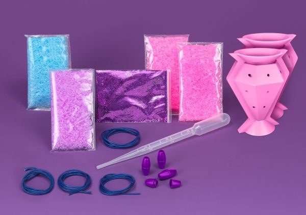 Kosmos Glitter Diamonds, Koepakkaus, Kemia, 8 vuosi/vuosia, Vaalea pinkki