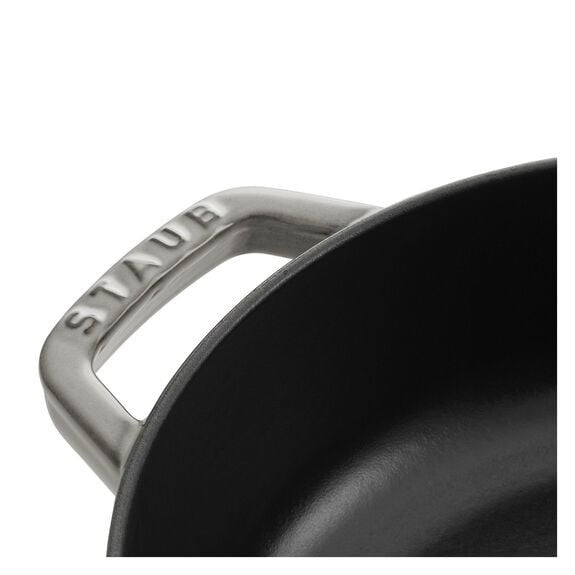ZWILLING STAUB BRAISERS, Rund, Sautépanne, Grå, Emalje, -20 °C, 240 °C