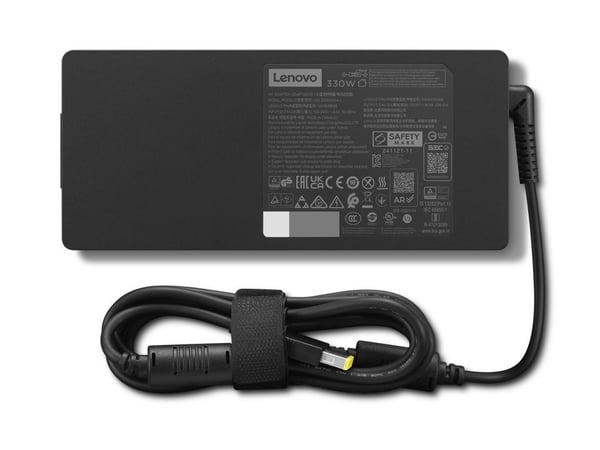 Lenovo ThinkStation - Strømadapter - slim, slim spiss - AC 100-240 V - 330 watt - Europa - for ThinkPad T16 Gen 4 21QN