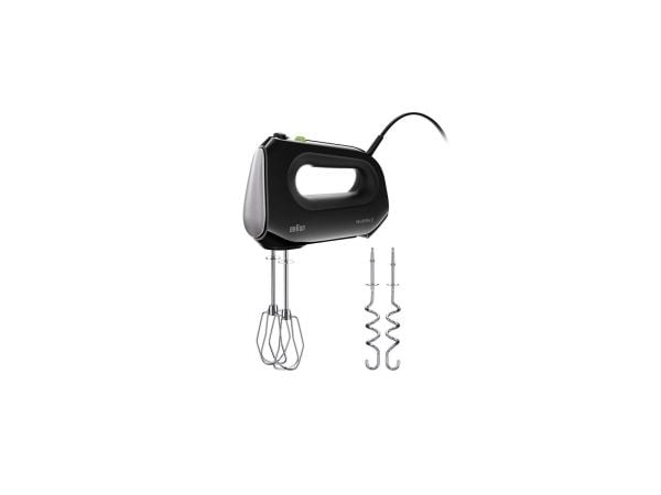 Braun HM 2110 BK, Käsisekoitin, musta, Sekoitus, 1,25 m, 500 W, 76 mm