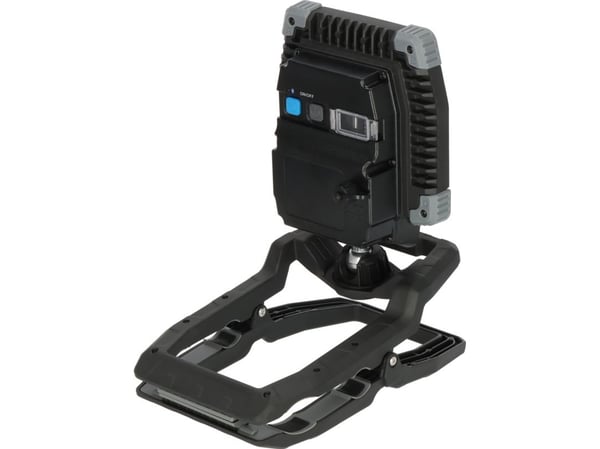 Brennenstuhl 1173070030, 50 W, LED, IP65, 6600 mAh, musta, harmaa, vapaasti seisova työvalo