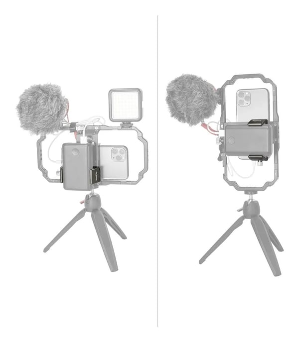 SmallRig 2790, Powerbank, Passiv hållare, Bord, Universal, Oliv