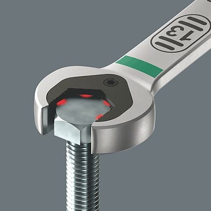 Wera 05020354001, 19 mm, 1 styck, Silver