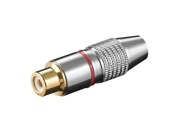 Goobay CKG 6.5 HQ R, RCA FM, Ruostumaton teräs, 1 kpl