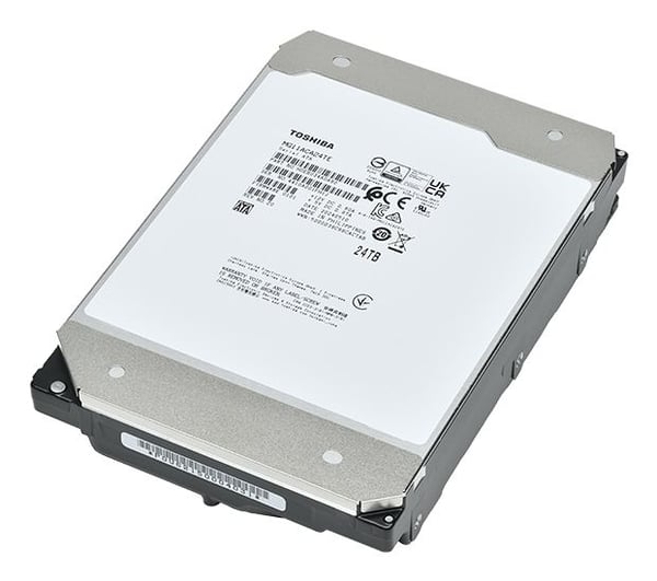 Toshiba MG11SCA24TE harddisk 24 TB 3,5" SAS 12 Gb/s 7200 rpm