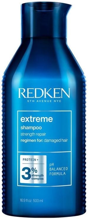 Redken Extreme proteiinishampoo vaurioituneille ja kuiville hiuksille, 500 ml