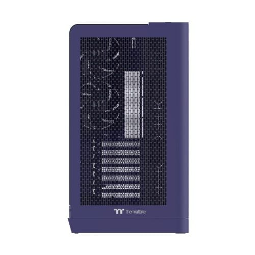 Thermaltake CA-11F-00MNWN-00, Midi Tower, PC, Blå, ATX, micro ATX, Mini-ITX, SPCC, Härdat glas, Multi