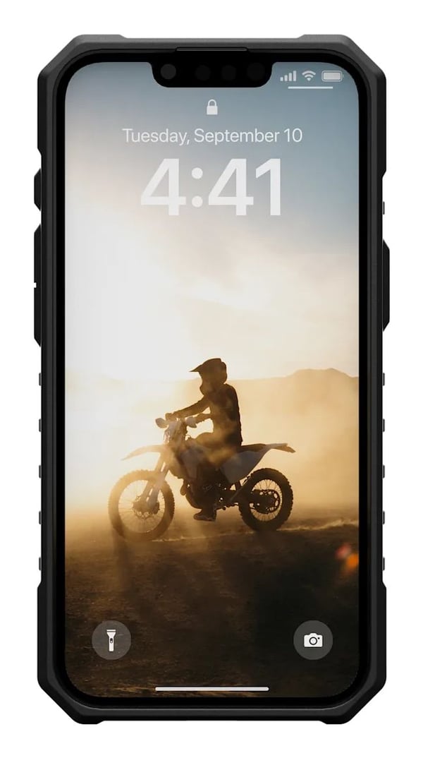 Urban Armor Gear 114498113131, Mobilskal, Apple, iPhone 16e, 15,5 cm (6.1"), Ash
