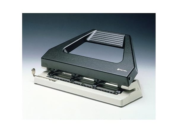 Rexel V430 - Hullemaskin - kraftig - 30 ark - 4 hull - pressstøpt aluminium - svart