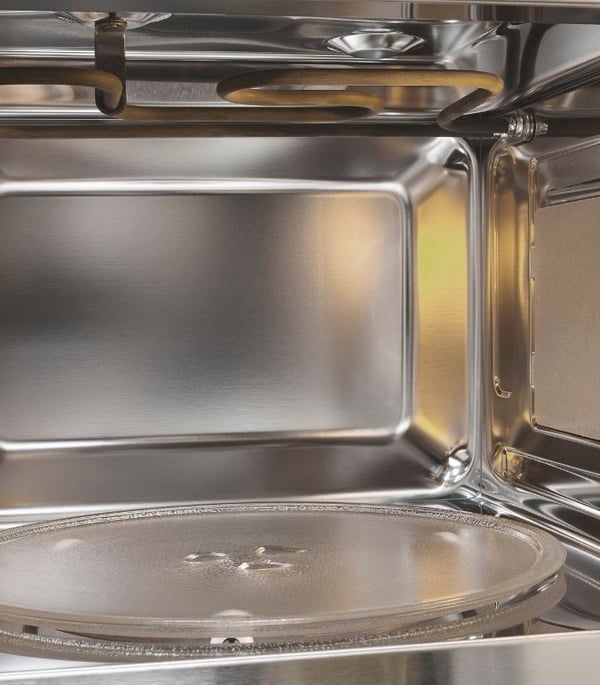 Exquisit EMW20.1 G, Inbyggd, Grillmikrovågsugn, 20 l, 800 W, Inbyggd display, Knappar, Rotations-
