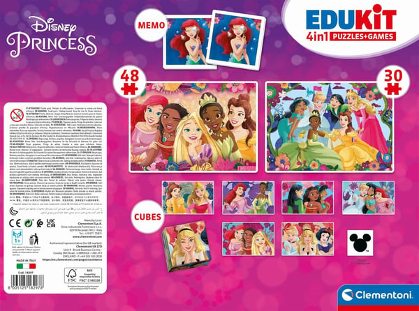 Clementoni-spill Edukit Disney Princesses