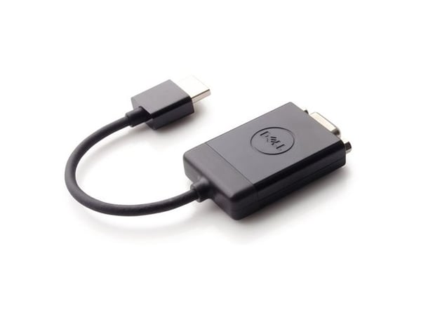 Dell - Videoadapteri - HDMI han til HD-15 (VGA) hun - lajittelu - Inspiron 14 34XX, 15 75XX; Latitude 5289 2-In-1, E7240; OptiPlex 50XX; Precision ...