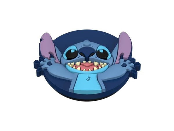 PopSockets PopOut Stitch, Grep, Svart, Blå, Rød, Fiolett, Universell, 1 stykker, 38,8 mm, 38,8 mm