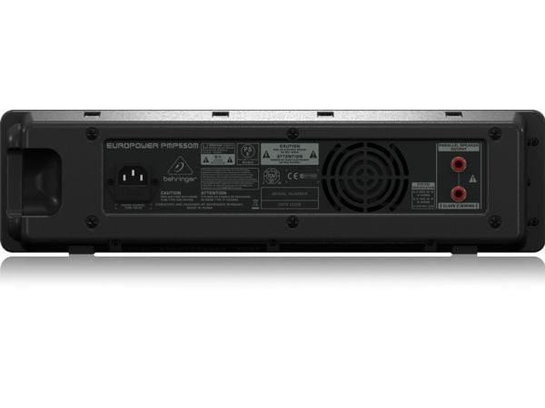 Behringer PMP550M, 5 kanaler, Sort
