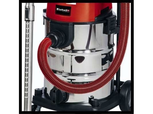 Einhell TE-VC 36/30 Li S-Solo, Trommelvakuum, Tørr & våt, Støv pose, 30 l, Filtrering, 76 dB - SOLO