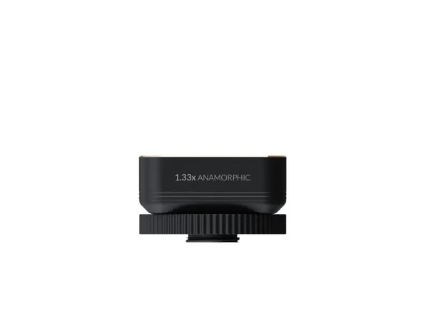 ShiftCam LensUltra 1.33x Anamorphic, Valokuvalinssi, Musta, Alumiini, Lasi, 0,7 m, Ultra Multi-Coating (UMC) -pinnoite, 113°