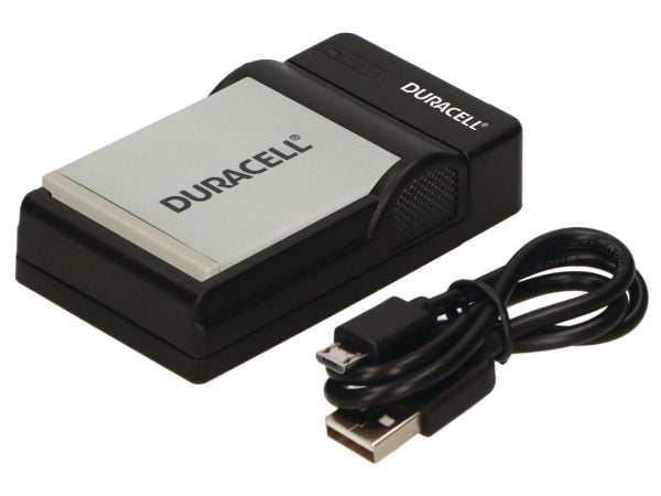 Duracell DRC5904, USB, Innendørs batterilader, Canon NB-4L, NB-5L, Svart, 5V, 5V