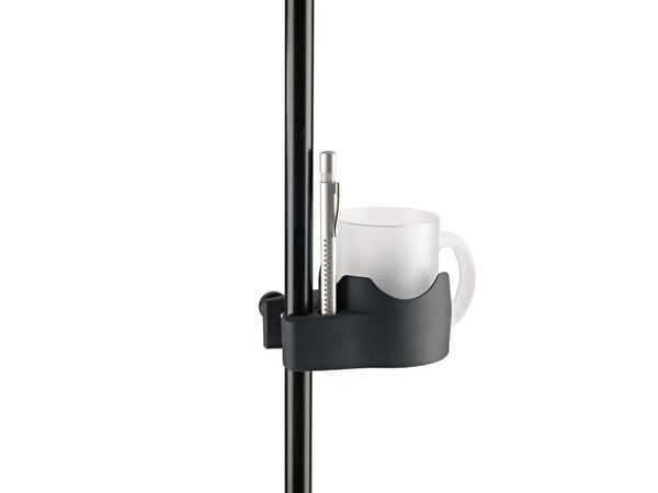 König & Meyer 16027.000.55, passiv holder, svart