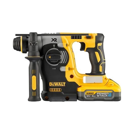 Sladdlös DeWalt SDS+ 18V Li-Ion 2 x 5.0Ah borrhammare [DCH273H2T-QW]