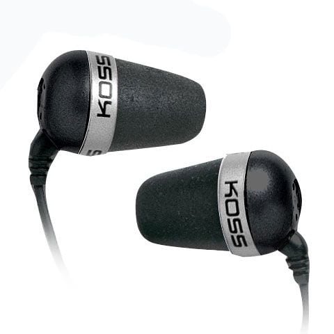 Koss The Plug - Hörlurar - öronknopp - kabelansluten - 3,5 mm kontakt