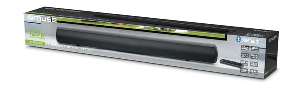 Muse M-1680 SBT - Lydplanke - for TV - trådløs - Bluetooth - 120 watt