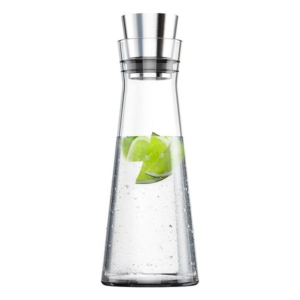 EMSA FLOW Slim karaffel 1l rustfritt stål - Transparent (515675)