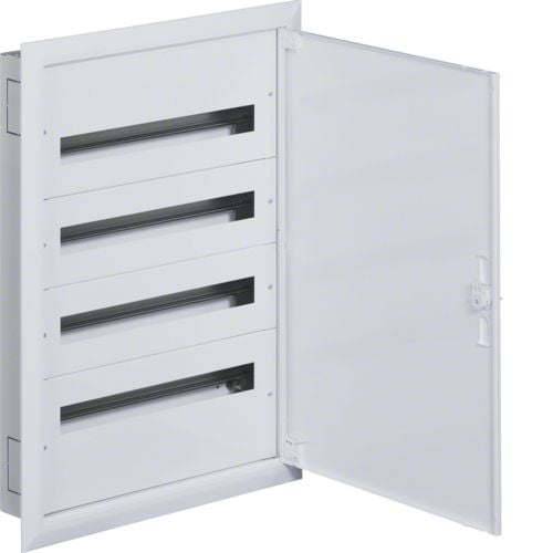 Hager Polo Hager modulært distribusjonskort, 4 x 24, innfelt IP30 (FW424FT) Hager Polo Hager modulært distribusjonskort, 4 x 24, innfelt IP30 (FW424FT)