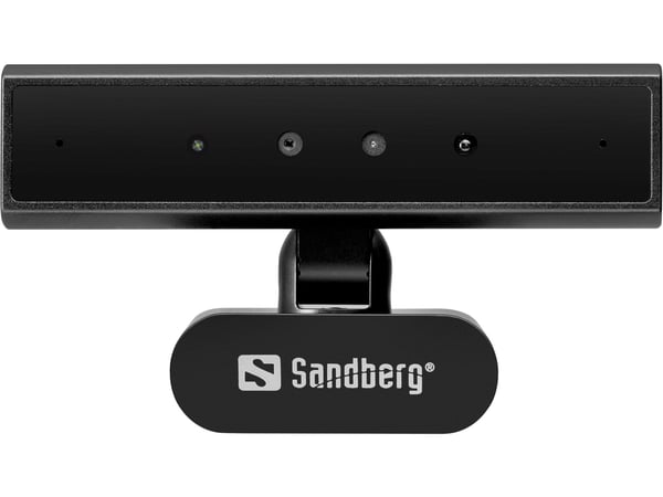 Sandberg Face-ID Webcam Mini Pro  - 5 MP, 2560 x 1440 pixel, 2K Ultra HD