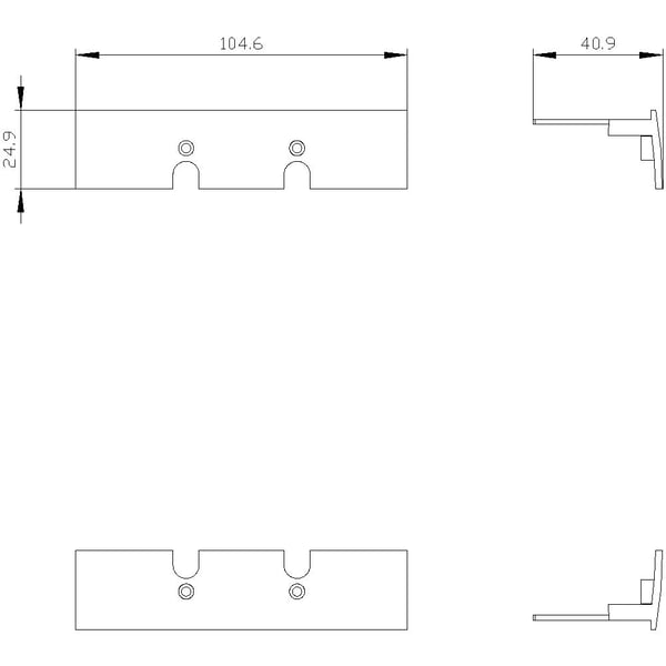 Siemens 3VA9213-0KB01 kopplingskåpa 1 st