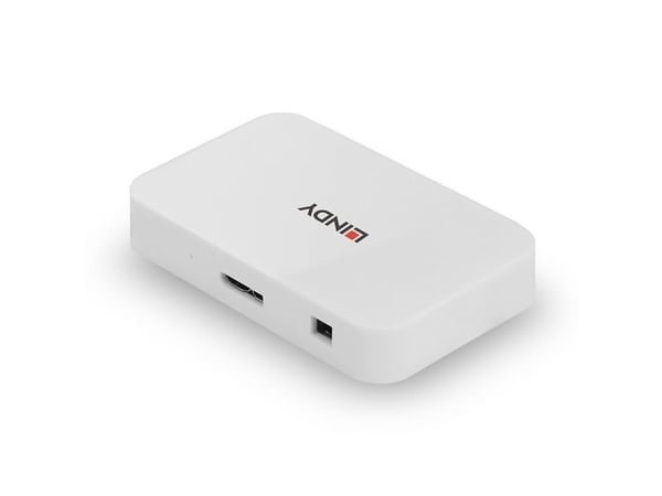Lindy 43143, USB 3.2 Gen 1 (3.1 Gen 1) Type-A, USB 3.2 Gen 1 (3.1 Gen 1) Type-A, 5000 Mbit/s, Valkoinen, Windows 2000, Windows 7 Home Basic, Window...